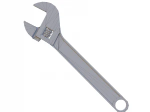 Adjustable wrench 3D Model