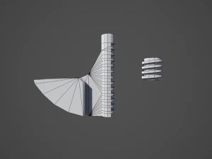 Adjustable wrench 3D Model