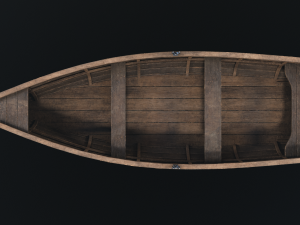 Rowboat 3D Model