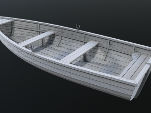 Rowboat 3D Model