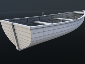 Rowboat 3D Model