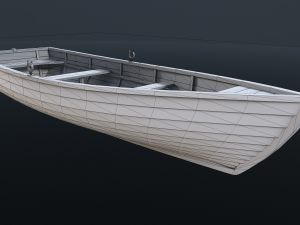 Rowboat 3D Model
