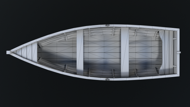 Rowboat 3d Model In Boats 3dexport 