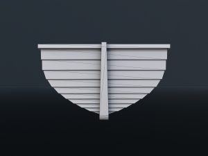 Rowboat 3D Model
