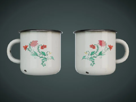 Eski Kupa 3D Model