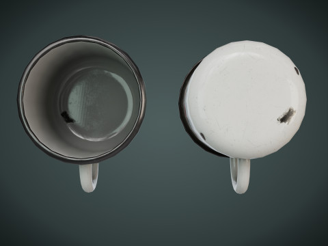 Old Cup 3D Model