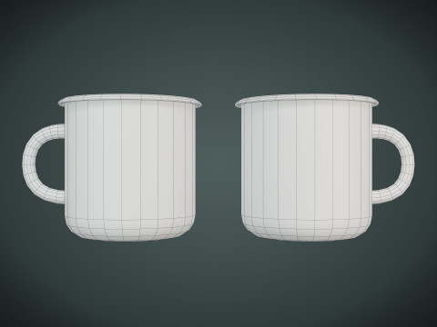 Old Cup 3D Model