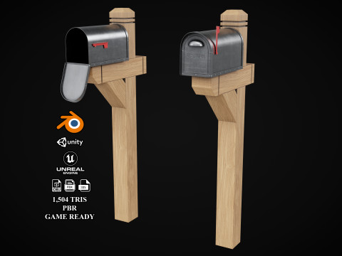Mailbox 3D Model