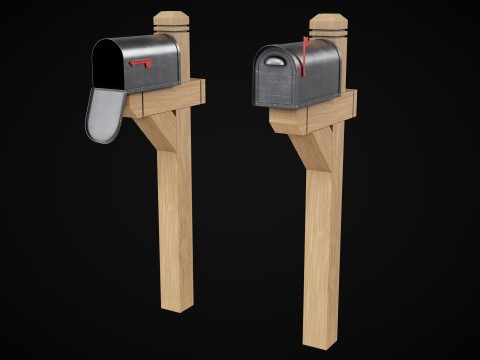 Mailbox 3D Model