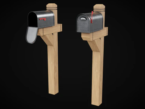 Mailbox 3D Model