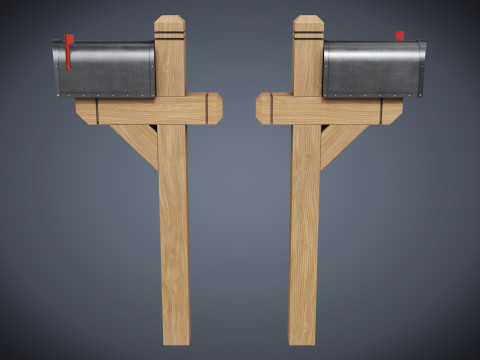 Mailbox 3D Model