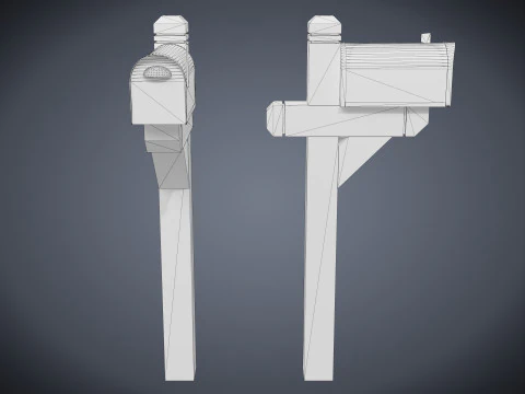 Mailbox 3D Model