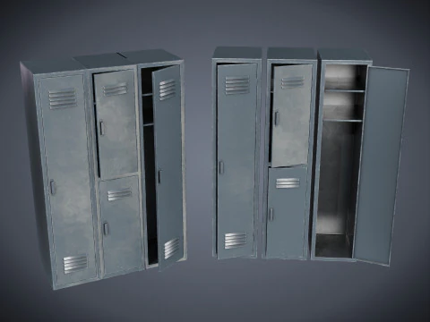 Locker 3D Model