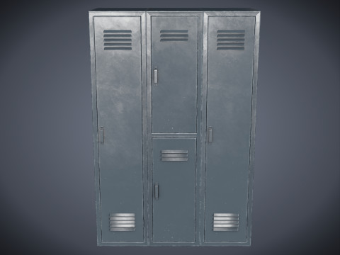 Locker Model 3D