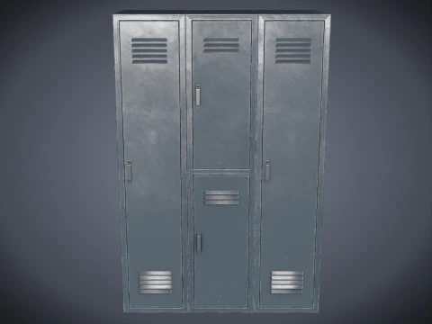 Locker 3D Model