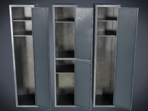 Locker Model 3D