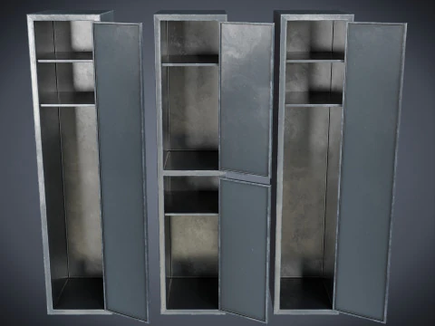 Locker 3D Model