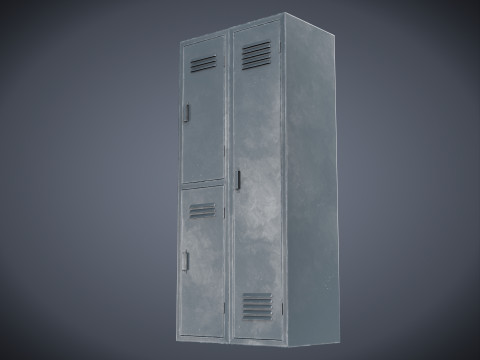 Locker Model 3D