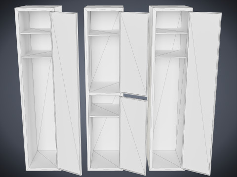 Locker Model 3D