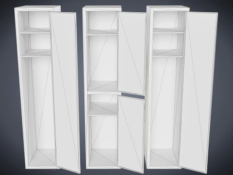 Locker 3D Model