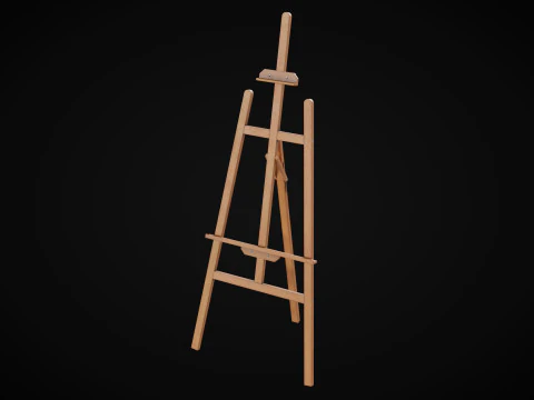 Easel 3D Model