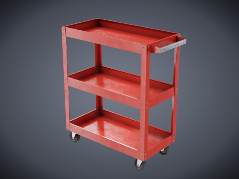 Tool Cart 3D Модель