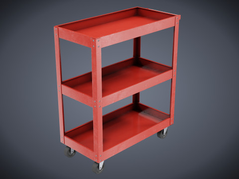 Tool Cart 3D Модель
