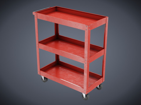 Tool Cart 3D Модель