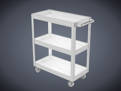 Tool Cart 3D Модель