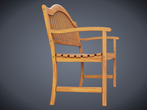 Street Bench Modelo 3D