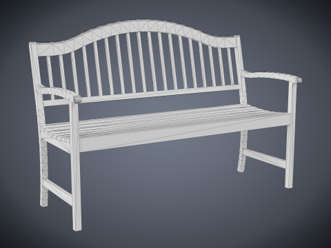 Street Bench Modelo 3D