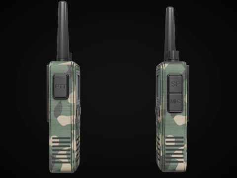 Walkie Talkie Professional 3D Model