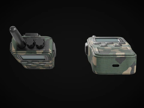 Walkie Talkie Professional 3D Model