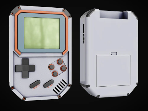 Game Console 3D Model