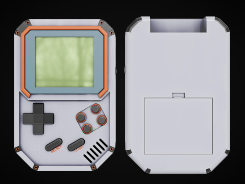 Game Console 3D मॉडल