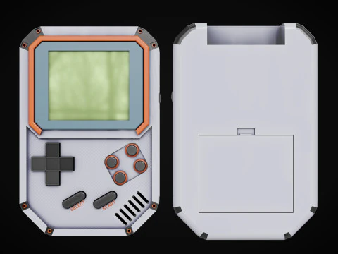 Game Console 3D Model