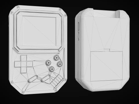 Game Console 3D Model