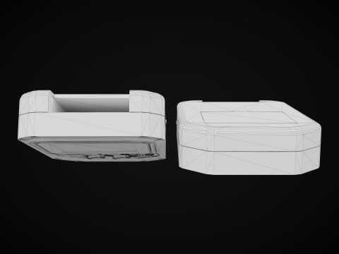 Game Console 3D मॉडल