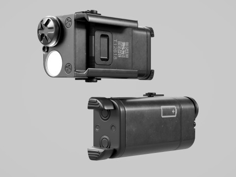 SureFire XC1 Compact Handgun Weaponlight 3D मॉडल