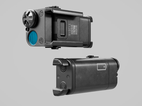 SureFire XC1 Compact Handgun Weaponlight 3D मॉडल