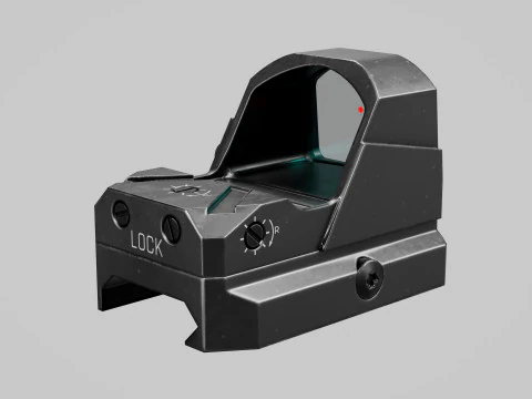Приціл Red Dot 3D Модель