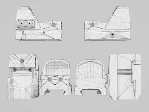 Приціл Red Dot 3D Модель