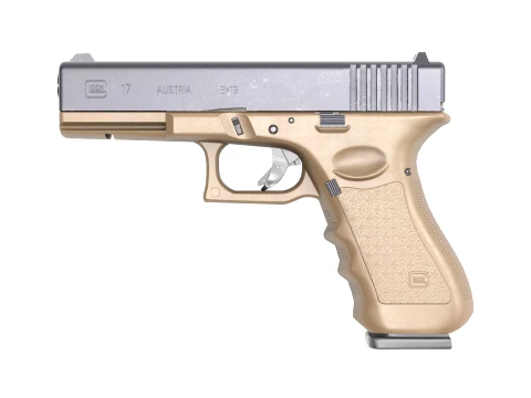 Glock 17 FDE Pistole 3D Modell