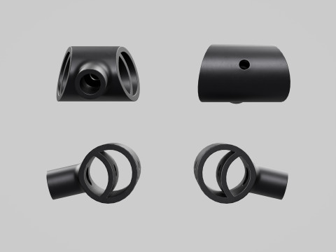 AR-15 JP Muzzle Brake Modelo 3D