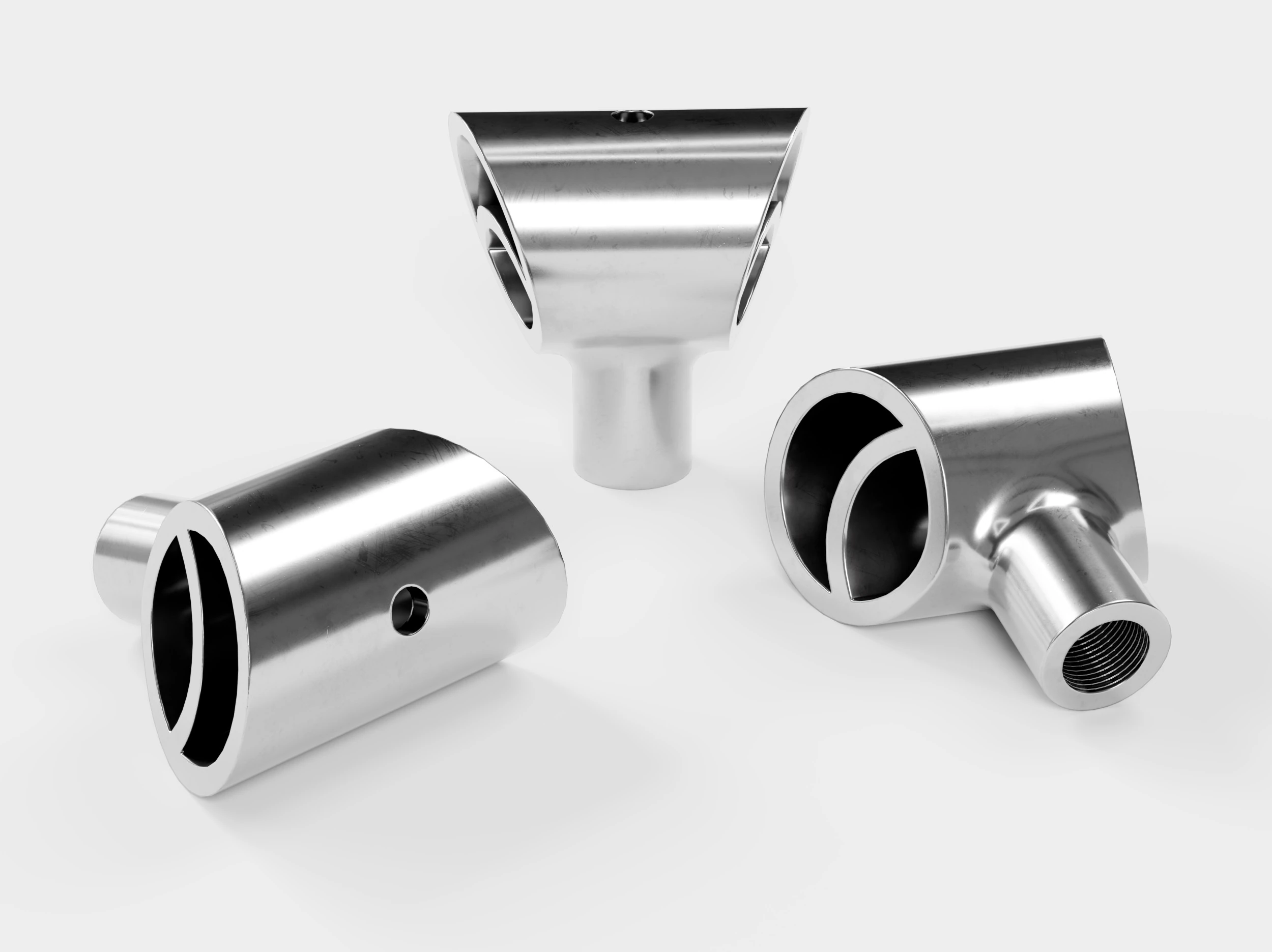 AR-15 JP Muzzle Brake 3D Model .c4d .max .obj .3ds .fbx .stl .blend 
