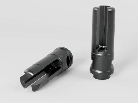 Cache-flash SOCOM &agrave; 3 broches Modèle 3D