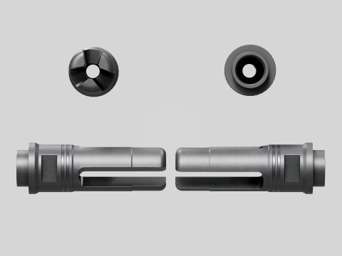 SOCOM 3 Prong Flash Hider Modello 3D