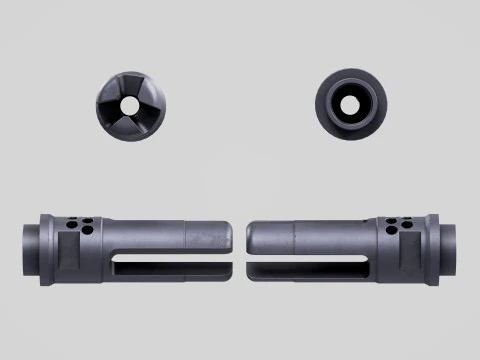 Flash Hider WARCOMP 3D Модель