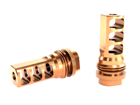 SilencerCo ASR Muzzle Brake Heat Treat 3D Model
