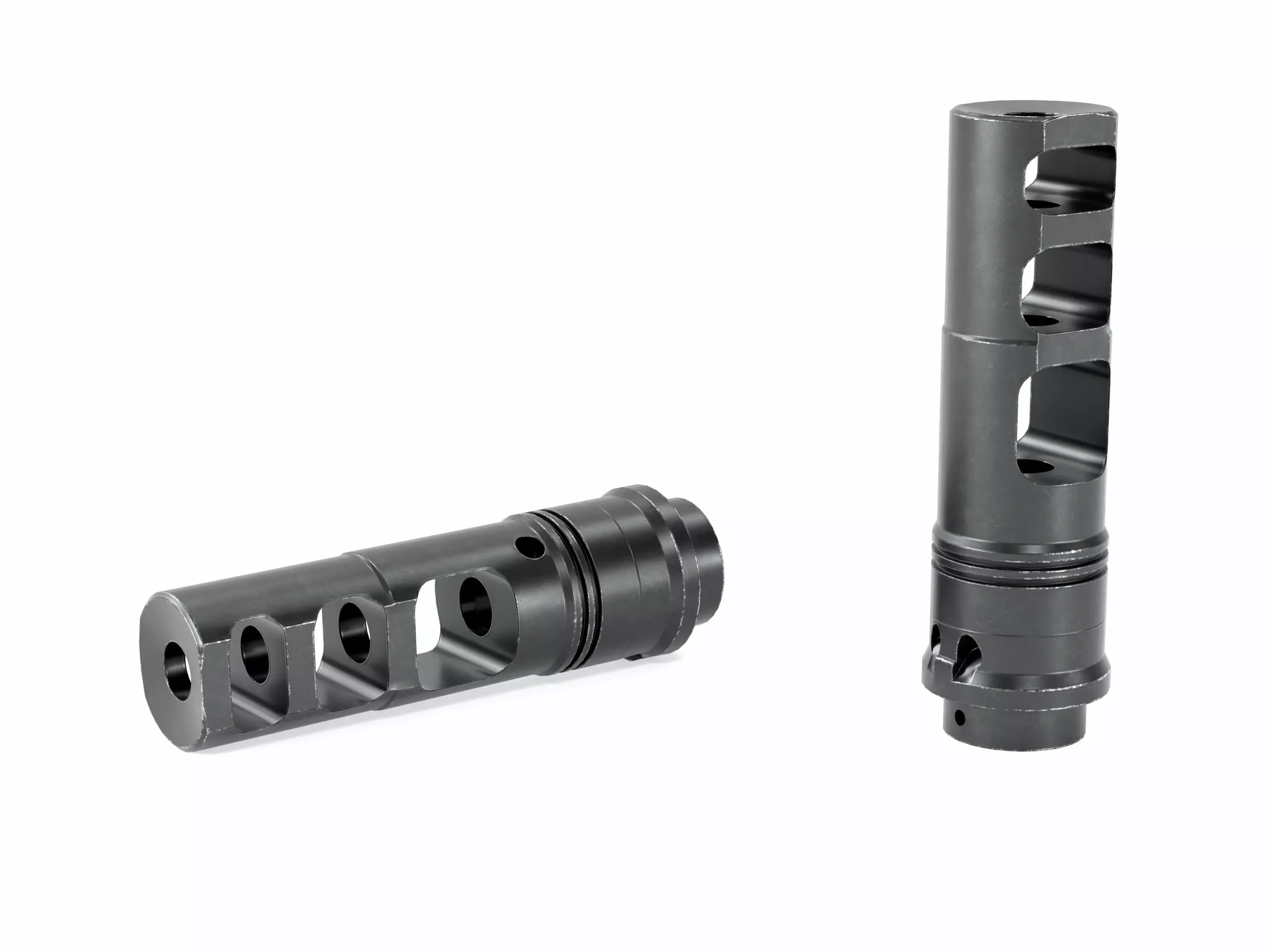 SFMB-338 SOCOM Muzzle Brake Suppressor Adapter 3D Model .c4d .max .obj .3ds .fbx .stl .blend 